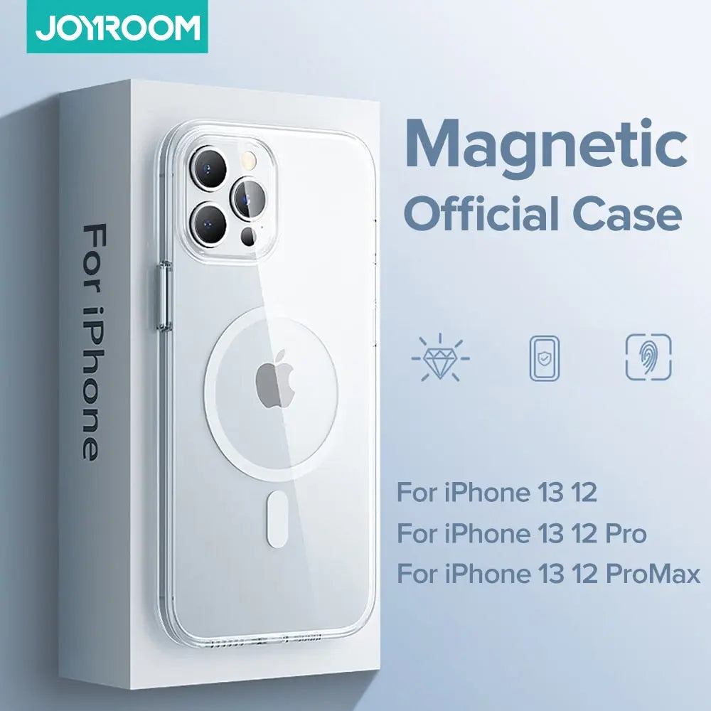 Magnetic Transparent iPhone Case-0